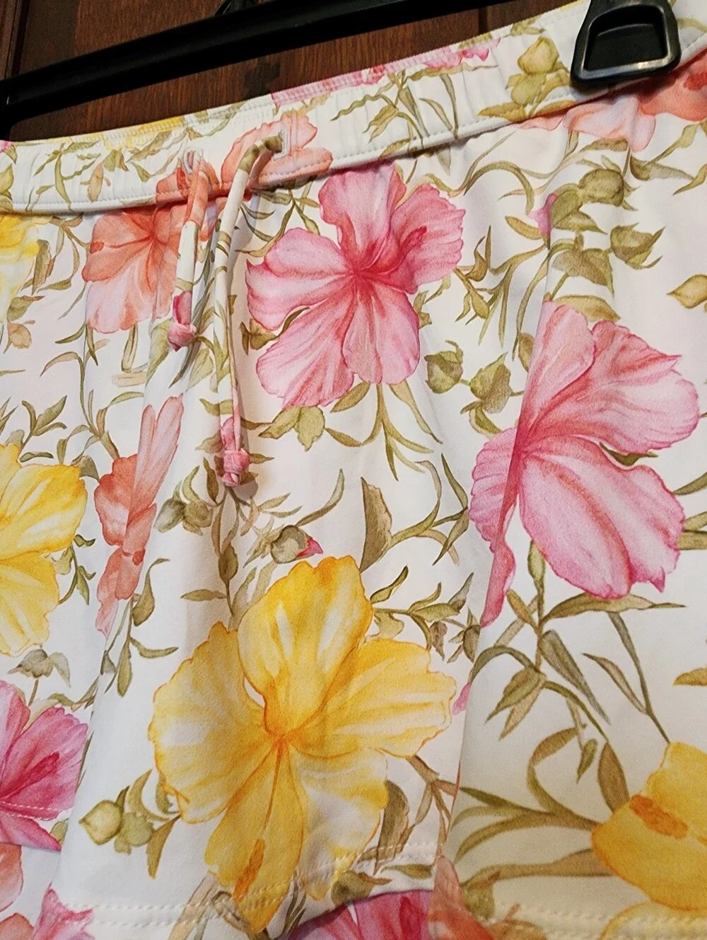 LoveShackFancy x Hurley Lmtd Ed. Tiered Ruffle HawaiianFlower Skirt-Girls Large
